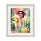 Stupell Industries Exotic Summer Cocktail Framed Print Under Glass, design by Tabz Jones